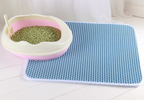 Wasserfeste Katzenstreu-Matte Doppelschicht