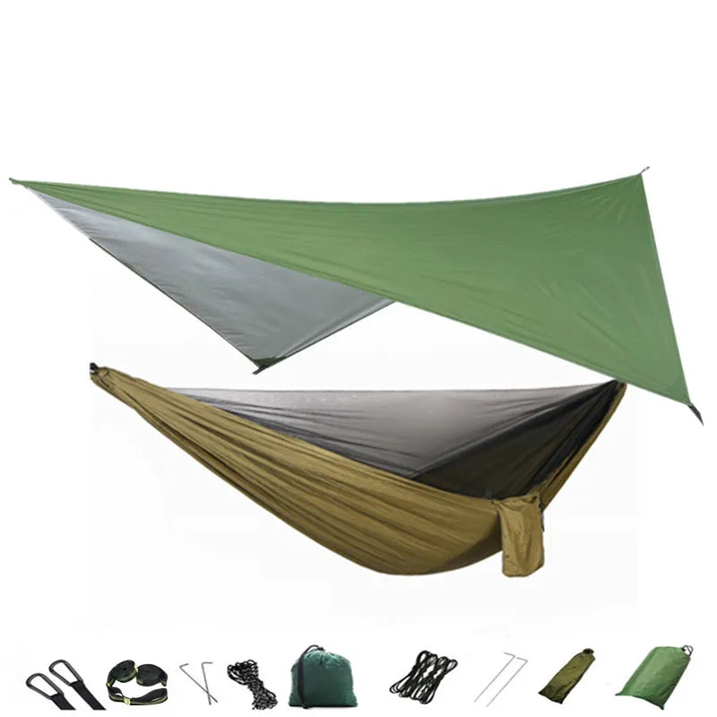 Camping Hammock Mosquito Net and Canopy Nylon for Hiking Camping Survival Travel