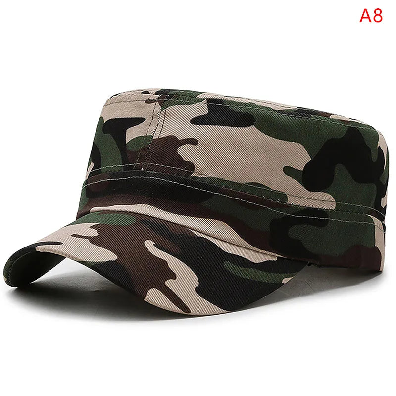 Einstellbare Baseballmütze Taktische Sommer Tarnfarbe Militär Armee Tarnfarbe Airsoft Jagd Camping Caps