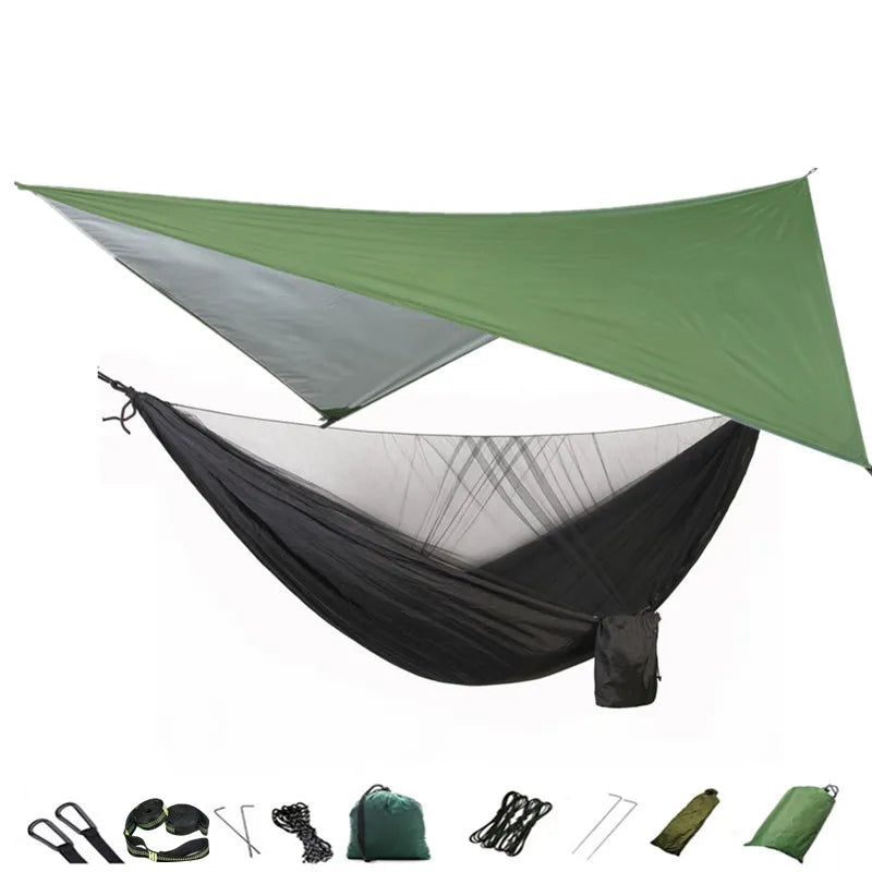 Camping Hammock Mosquito Net and Canopy Nylon for Hiking Camping Survival Travel