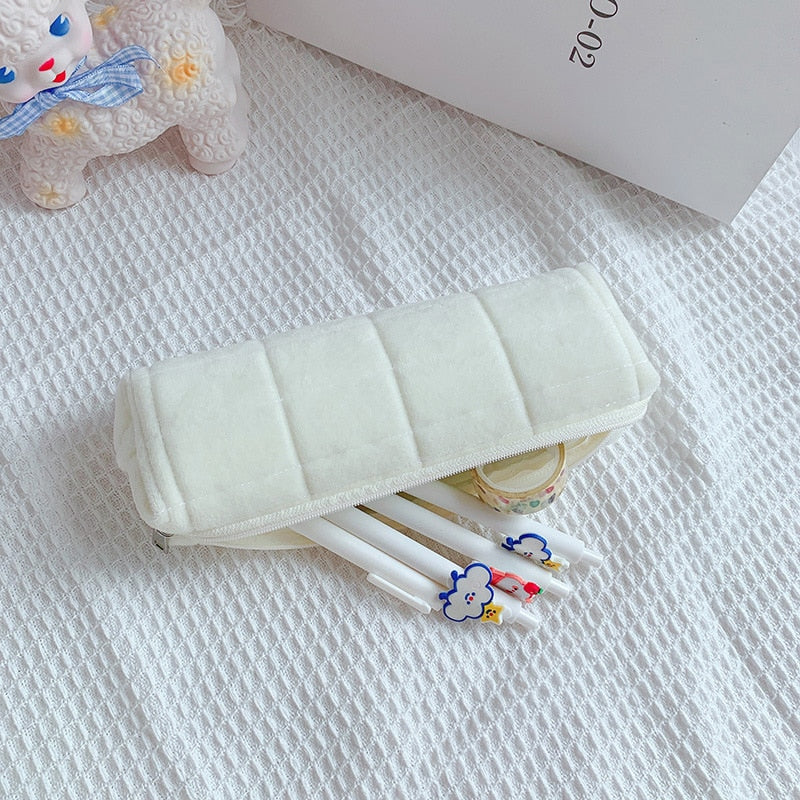 Kawaii Pencil Case Pillow Bag - Large Capacity