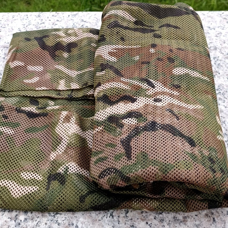 LOOGU Durable Camo Net Awning for Hunting Outdoor Camping