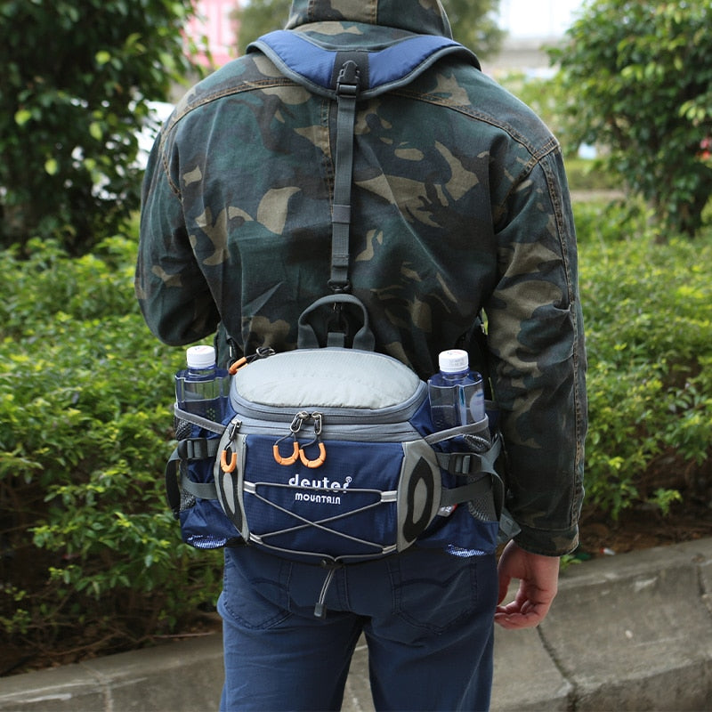 Outdoor Sport Waist Bag Hiking Cycling Climbing Men Backpack Waterproof Molle Bag