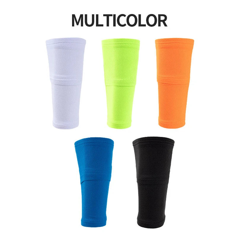One Set Football Shin Guards Adult Men Kids Sock with Bag
