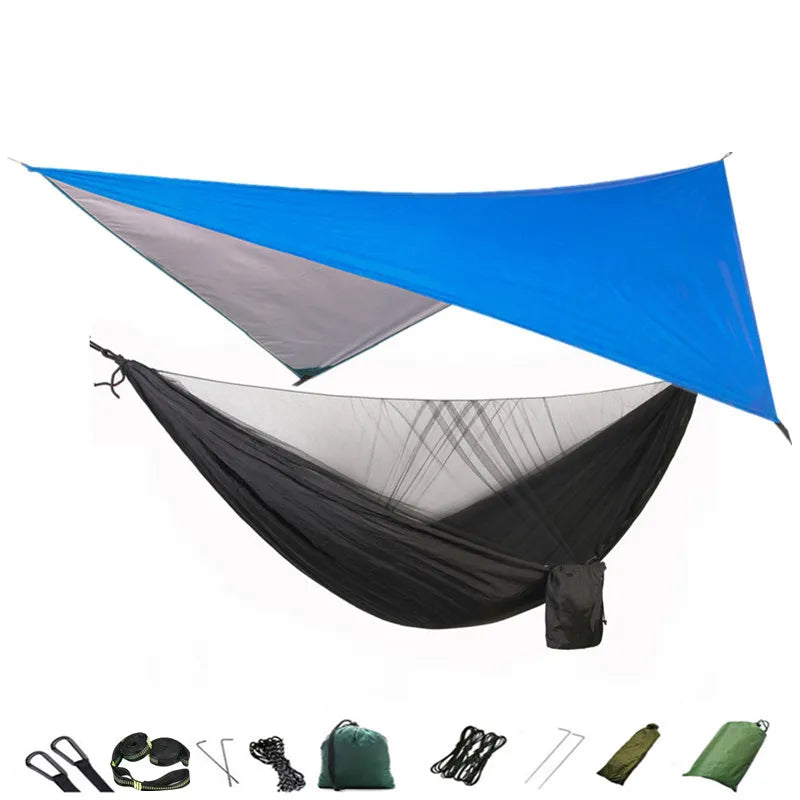 Camping Hammock Mosquito Net and Canopy Nylon for Hiking Camping Survival Travel