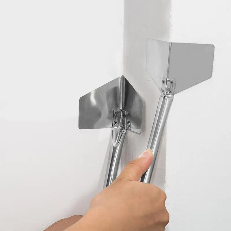 1pcs Drywall Corner Scraper Spatula Finisher Cleaning Stucco Removal Builder Tool for Floor Wall Ceramic