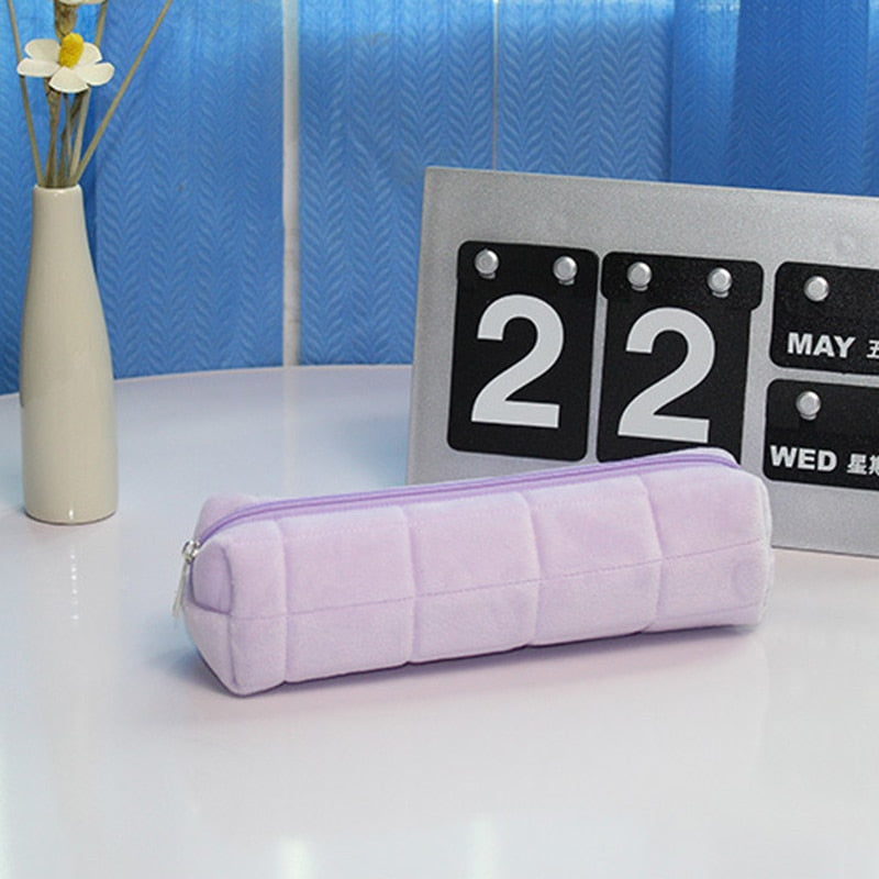 Kawaii Pencil Case Pillow Bag - Large Capacity