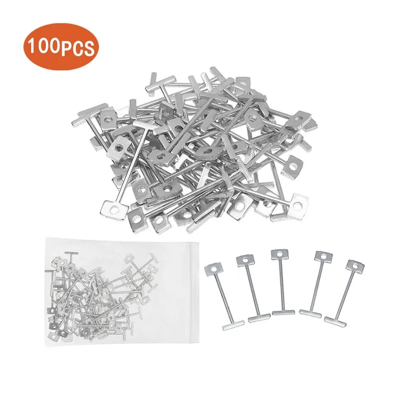100 pieces replacement steel needles tile leveler spacer pliers floor covering wall tiles carrelage