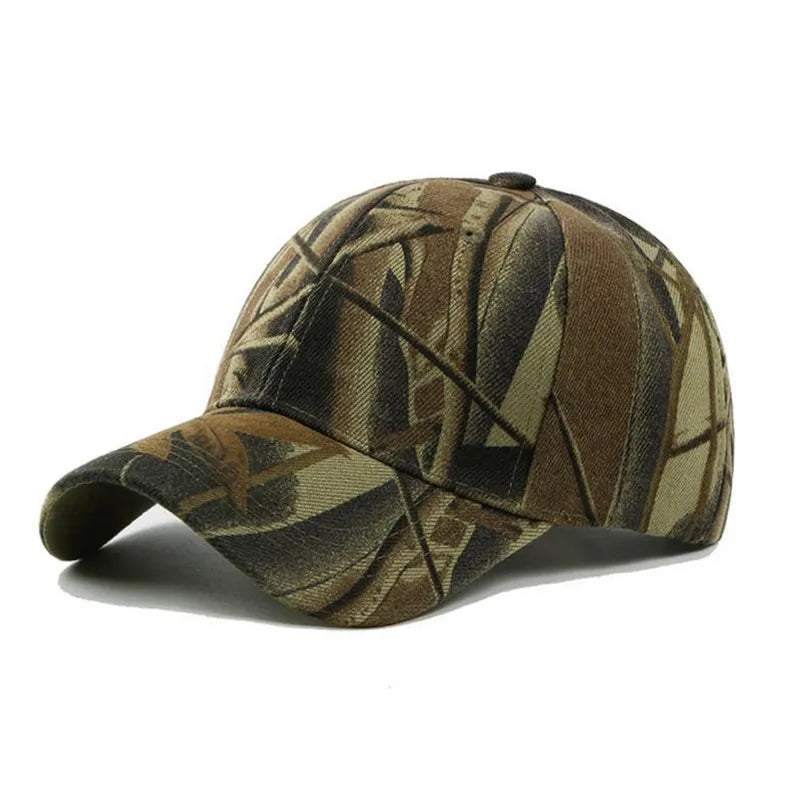 Einstellbare Baseballmütze Taktische Sommer Tarnfarbe Militär Armee Tarnfarbe Airsoft Jagd Camping Caps