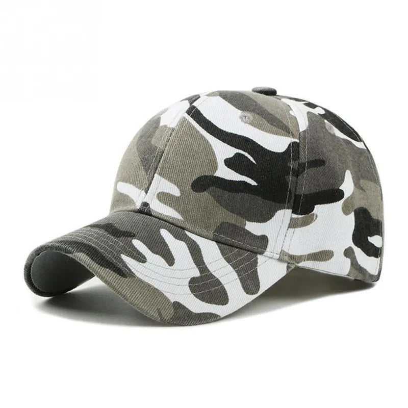 Einstellbare Baseballmütze Taktische Sommer Tarnfarbe Militär Armee Tarnfarbe Airsoft Jagd Camping Caps