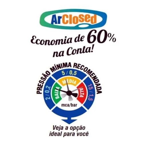 (Save Water) Air Blocker Eliminator Hydrometer Brazil Original Premium Cola ¾ "ArClosed