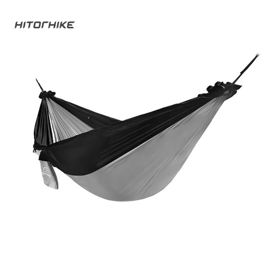 Hitorhike 1-2 Person Outdoor Mosquito Net Parachute Hammock Camping Double Chair Hammock