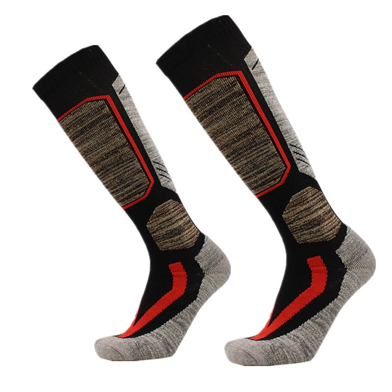 Winter Männer Frauen Warme Ski Socken Baumwolle Lange Dickere Snowboard Wandern Trekking Sport Thermosocken Thermosocken