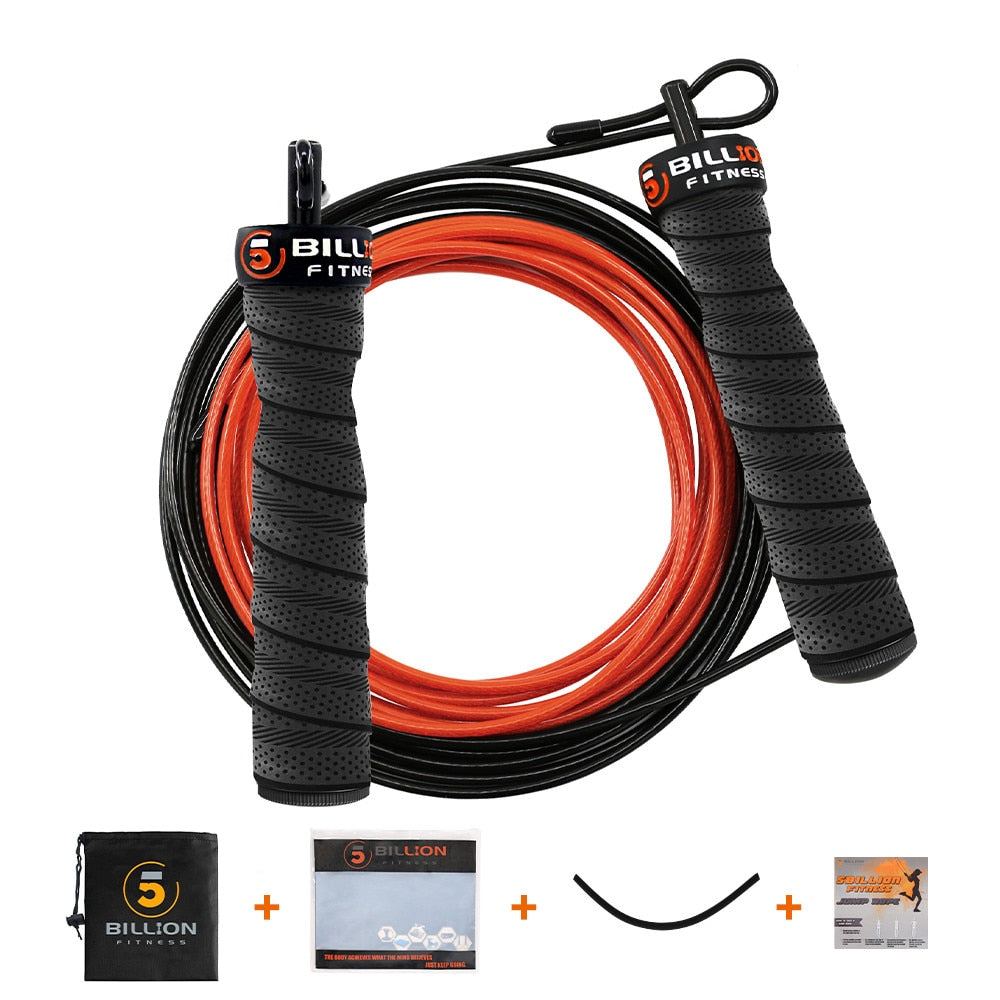Crossfit-Jump-Rope-Speed-&-Weighted-Jump-Ropes-Adjustable-Wire-Skipping-Rope-with-Extra-Cable-Ball-Bearings-Anti-Slip-Handle