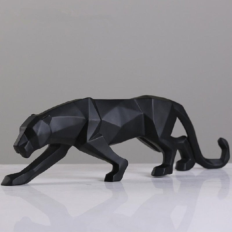 New-2020-Leopard-Statue-Figurine-Modern-Abstract-Geometric-Style-Resin-Panther-Animal-Large-Ornament-Home-Decoration-Accessories