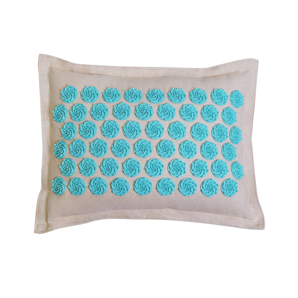 Spike-Mat-Acupressure-Mat,-Massage-Mat-Acupuncture-Pillow-Set-Yoga-Mat-Needle-Relieve-Back,-Neck-and-Sciatic-Pain,-Relax-Muscles