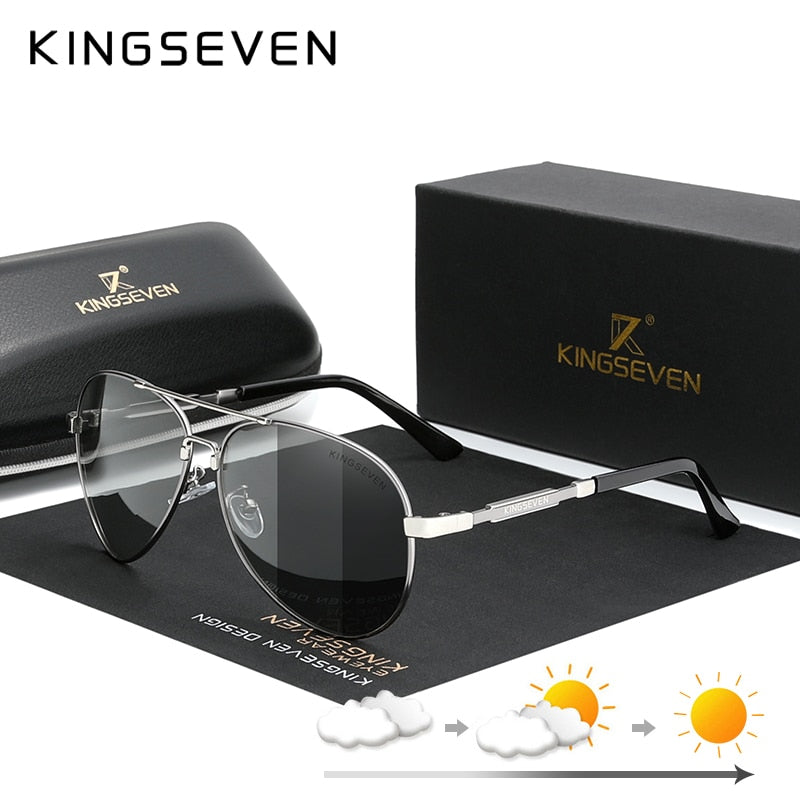 KINGSEVEN Men's Sunglasses Polarized UV400