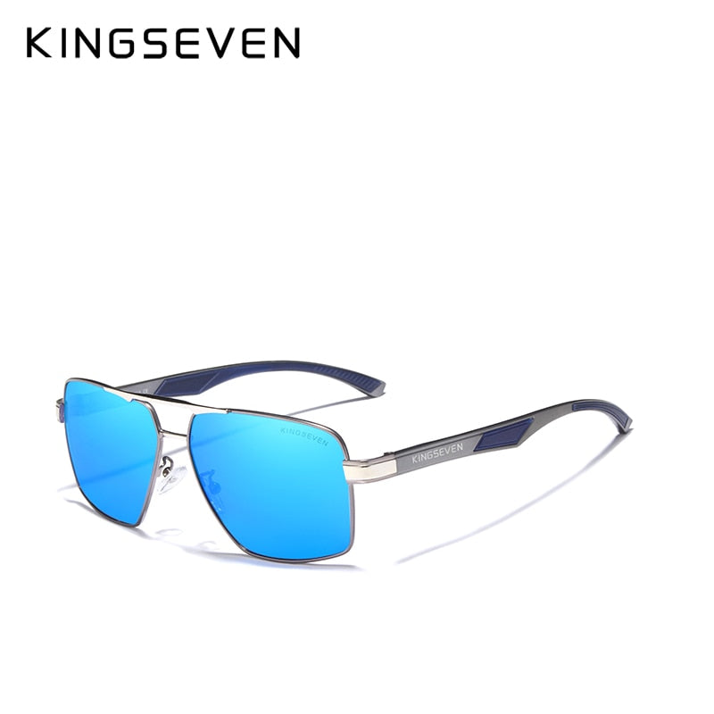 KINGSEVEN Men's Glasses Polarized Sunglasses Mirror Oculos Male Eyewear Accessories