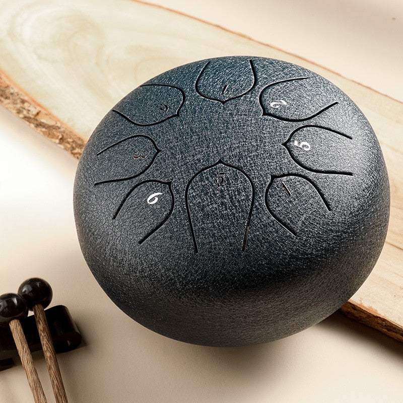 Hluru-Drum-Ethereal-Rhythm-Steel-Tongue-Drum-6-Inch-Drum-8-notes-Tone-C-Percussion-Hand-Pan-Drum-Instrument-Musical-Instruments