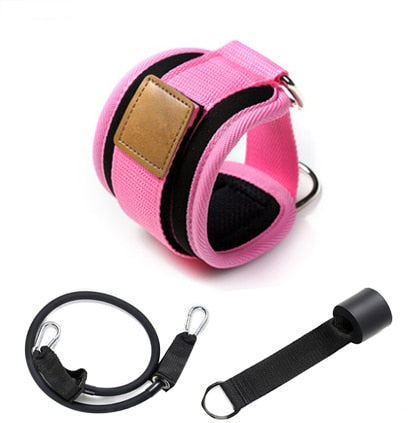 Resistance-Bands-with-Ankle-Straps-Cuff-with-Cable-for-Attachment-Booty-Butt-Thigh-Leg-Pulley-Strap-Lifting-Fitness-Exercise