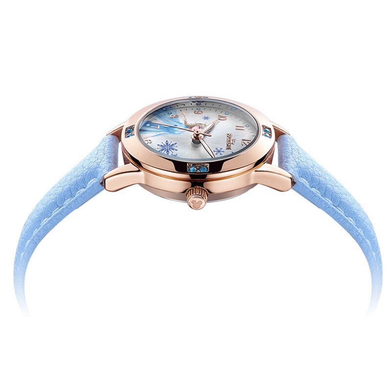 Frozen-Ⅱ-Elsa-Princess-Calendar-Luxury-Bling-Crystal-Jewelry-Disney-Cuties-Girl-Watches-Child-Watch-Student-Kids-Clock-Soft-PU