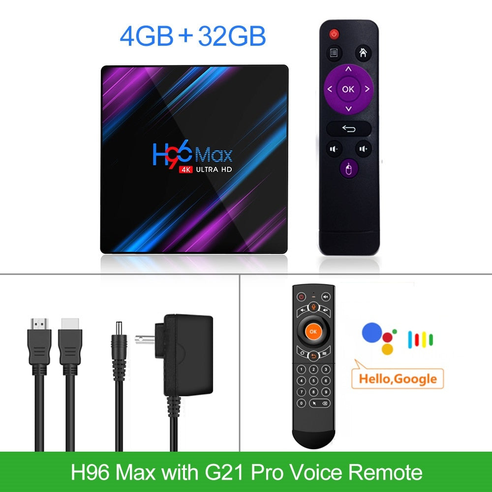 2020-H96-MAX-RK3318-Smart-TV-Box-Android-9-9.0-4GB-32GB-64GB-4K-Youtube-Media-player-H96MAX-TVBOX-Android-TV-Set-top-box-2GB16GB