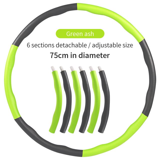Gewichtete-Hula-Hoop-Bauchübung-Fitness-Kernkraft-Hoola