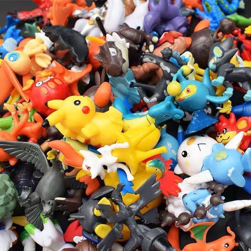 144pcs-Pokemon-Action-Figur-Spielzeug