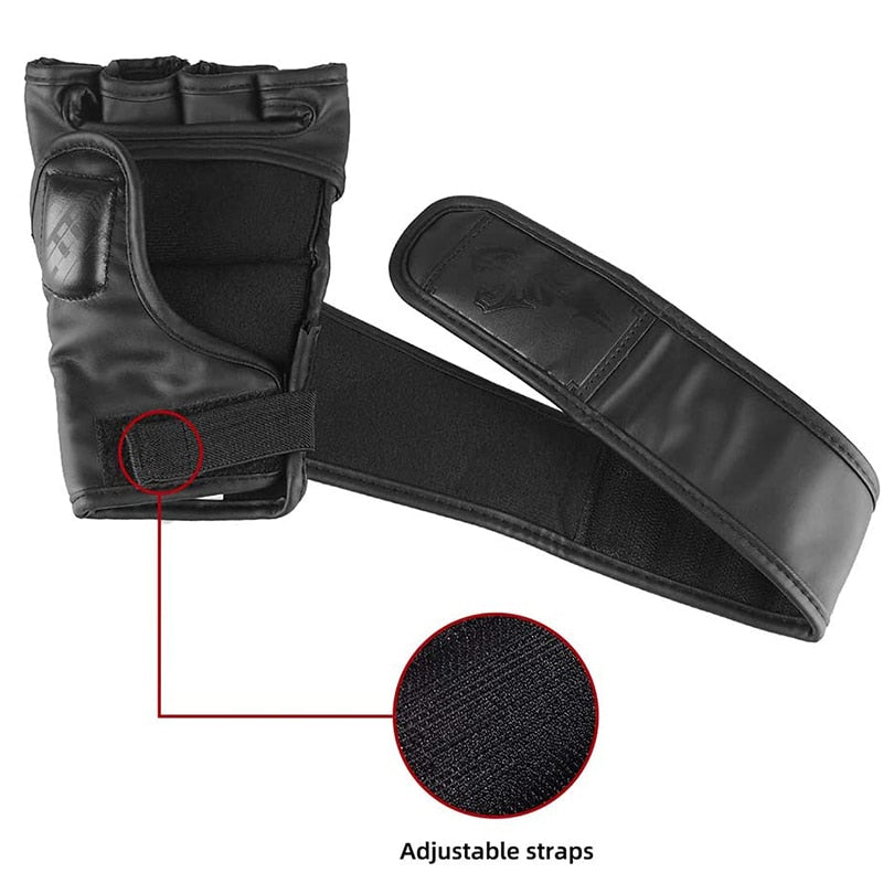 ZTTY-Half-Finger-Boxing-Gloves-PU-Leather-MMA-Fighting-Kick-Boxing-Gloves-Karate-Muay-Thai-Training-Workout-Gloves-Men