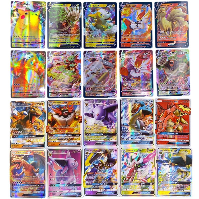 300-Pcs-Pokemon-Karten