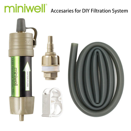 Lightweight 2000 Liter Filtration Capacity Outdoor Camping Hiking Travel Emergency Equipment Portable Water Filter
