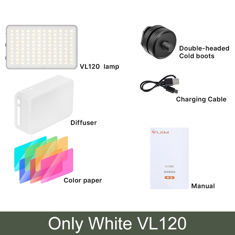 Ulanzi-VIJIM-VL120-LED-Video-Light-Photography-Studio-Light-On-Camera-Light-Video-Conference-light-Soft-Diffuser-RGB-Fill-Light