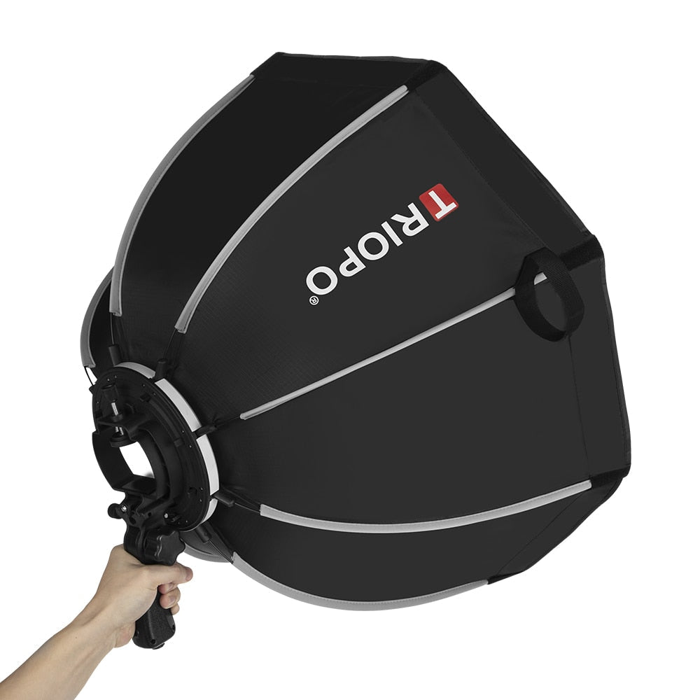Triopo-55cm-65cm-90cm-120cm-Speedlite-Portable-Octagon-Umbrella-Softbox-+-Honeycomb-Grid-Outdoor-Flash-Soft-Box-for-Canon-Godox