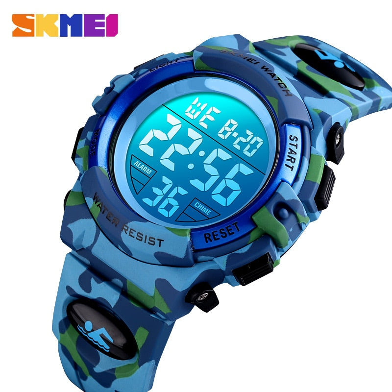 SKMEI-Military-Kids-Sport-Watches-50M-Waterproof-Electronic-Wristwatch-Stop-Watch-Clock-Children-Digital-Watch-For-Boys-Girls