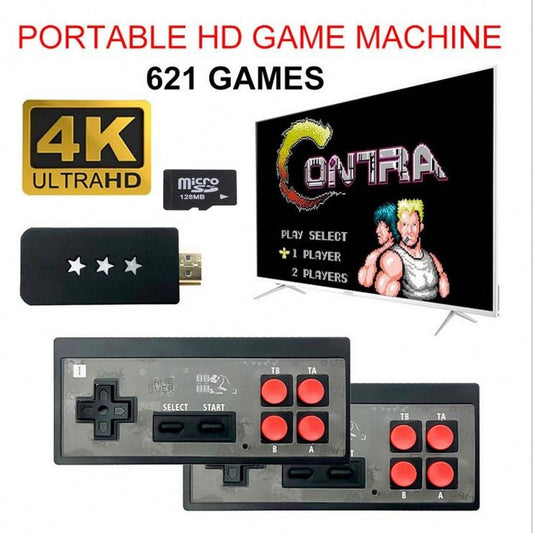 Y2-4K-USB-Wireless-Handheld-TV-Video-Game-Console-Build-In–621-Classic-Game-8-Bit-Mini-Video-Console-Support-AV/HDMI-Output