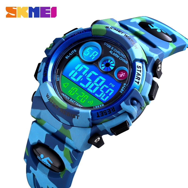 SKMEI-Children-LED-Electronic-Digital-Watch-Stop-Watch-Clock-2-Time-Kids-Sport-Watches-50M-Waterproof-Wristwatch-For-Boys-Girls