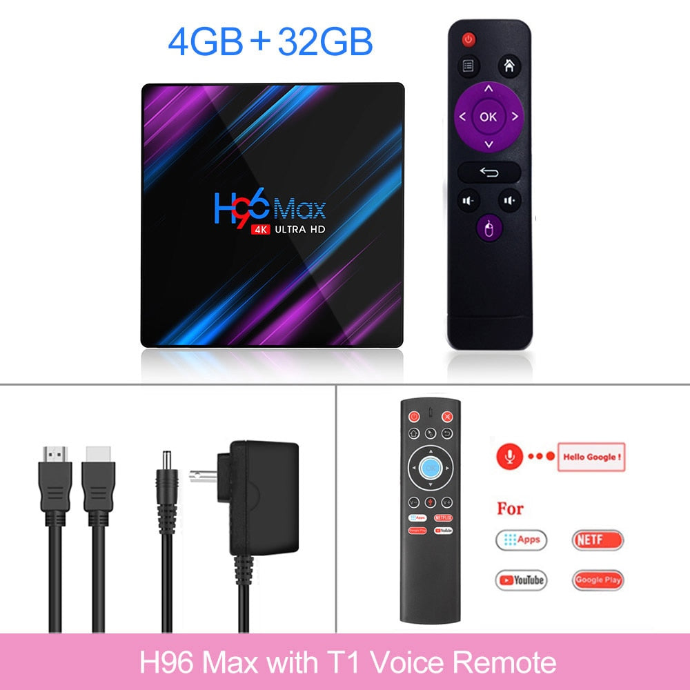 2020-H96-MAX-RK3318-Smart-TV-Box-Android-9-9.0-4GB-32GB-64GB-4K-Youtube-Media-player-H96MAX-TVBOX-Android-TV-Set-top-box-2GB16GB