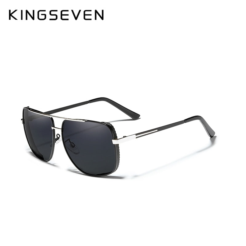 KINGSEVEN Design Sunglasses Men Night Vision Driving