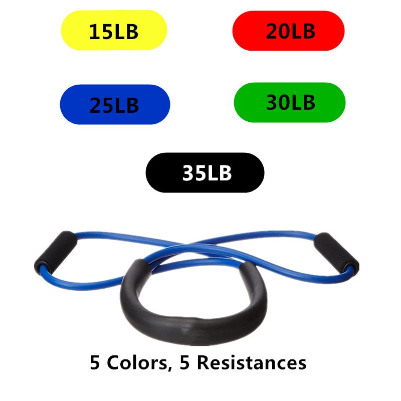 MMA-Shadow-Boxing-Resistance-Band-Rubber-Speed-Training-Pull-Rope-Muay-Thai-Karate-Crossfit-Workout-Power-Strength-Equipment