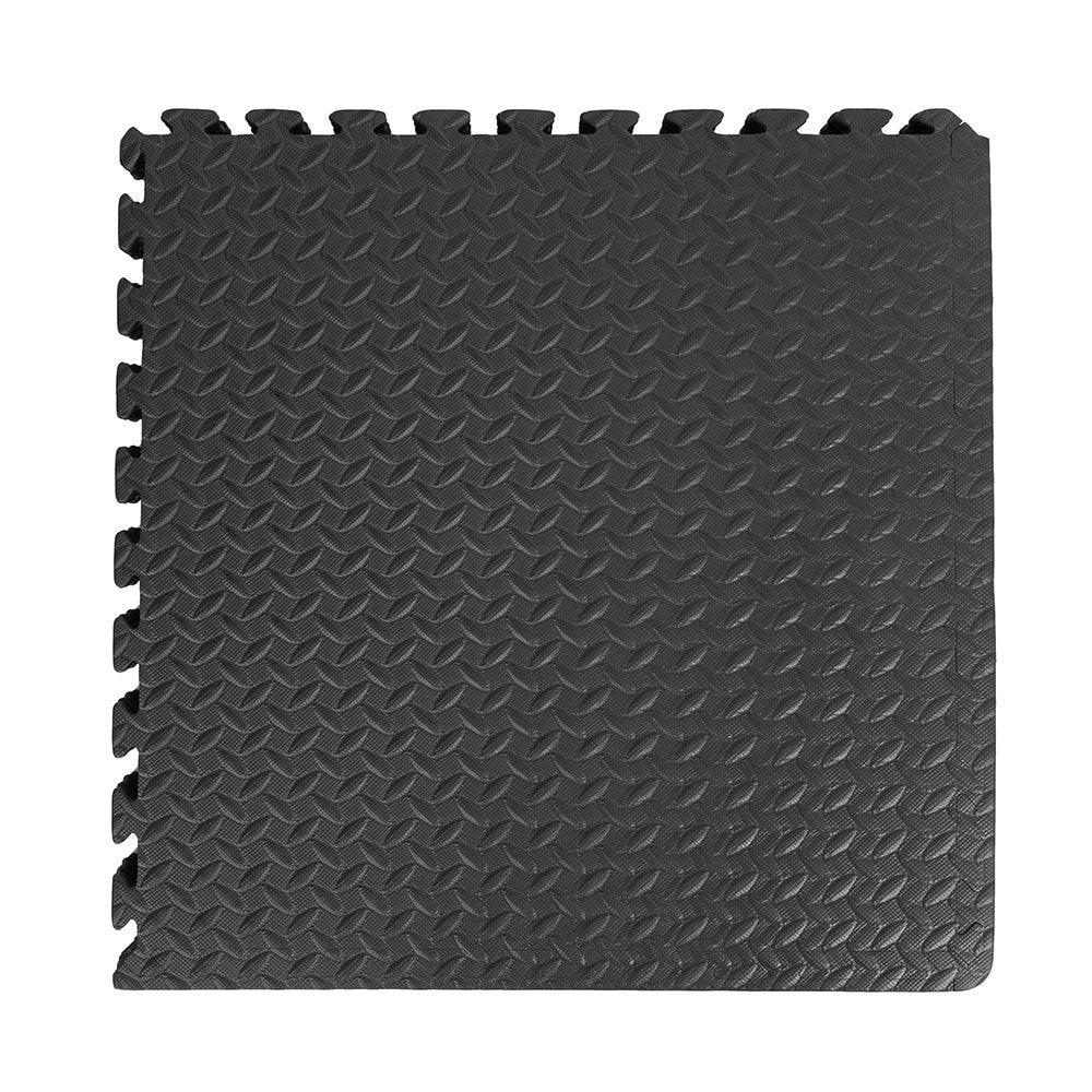 Bodenmatte-Fitness-12-Stück—30*30cm-EVA-Leaf-Grain