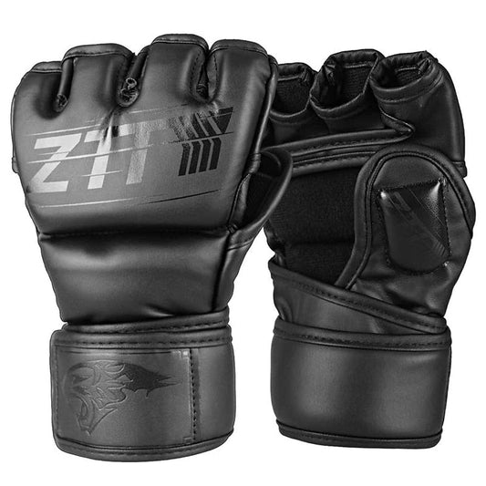 ZTTY-Half-Finger-Boxing-Gloves-PU-Leather-MMA-Fighting-Kick-Boxing-Gloves-Karate-Muay-Thai-Training-Workout-Gloves-Men