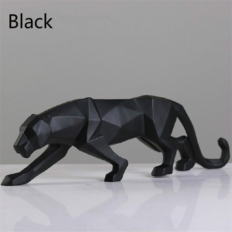 New-2020-Leopard-Statue-Figurine-Modern-Abstract-Geometric-Style-Resin-Panther-Animal-Large-Ornament-Home-Decoration-Accessories