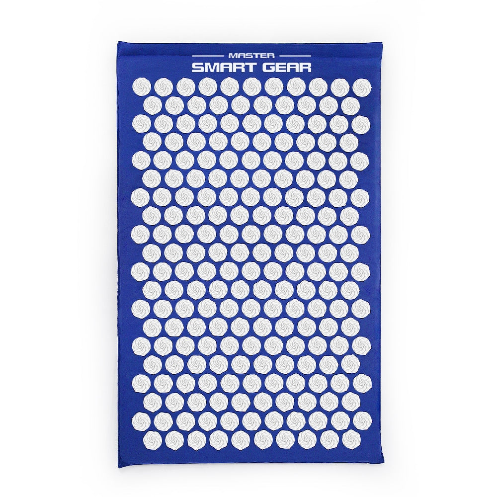 Spike-Mat-Acupressure-Mat,-Massage-Mat-Acupuncture-Pillow-Set-Yoga-Mat-Needle-Relieve-Back,-Neck-and-Sciatic-Pain,-Relax-Muscles