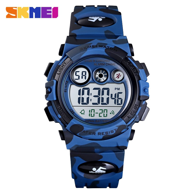 SKMEI-Children-LED-Electronic-Digital-Watch-Stop-Watch-Clock-2-Time-Kids-Sport-Watches-50M-Waterproof-Wristwatch-For-Boys-Girls