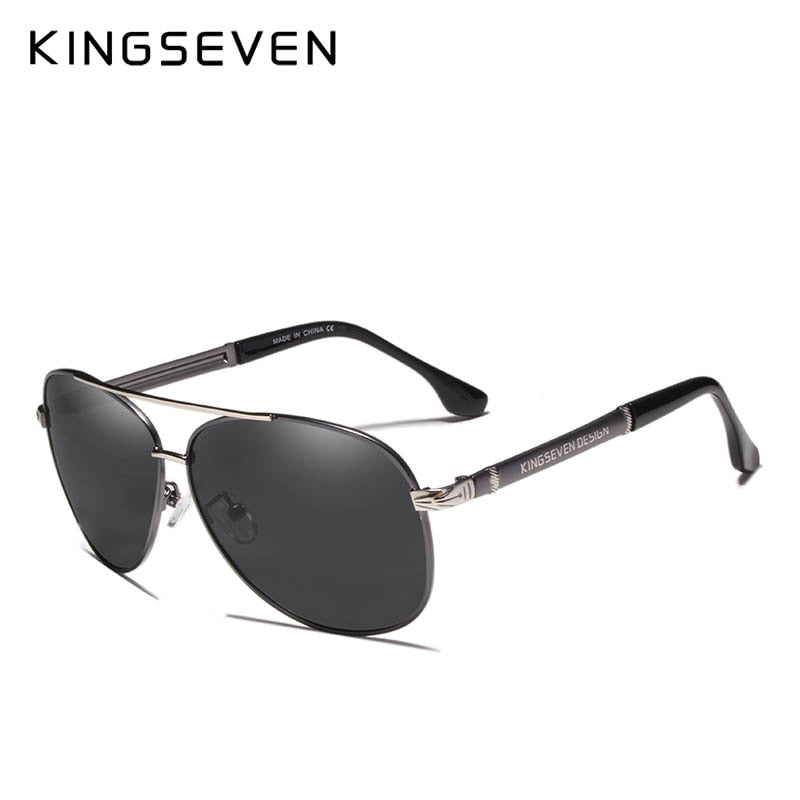 KINGSEVEN Sonnenbrille Polarisiertes Design Aluminium Magnesium oculos Männlich Fahren