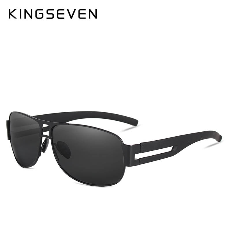 KINGSEVEN Herren Sonnenbrille Luxus Aluminium polarisiert EMI abwehrend N7806