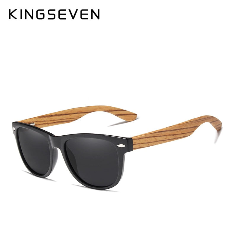 KINGSEVEN wooden sunglasses polarized UV400 protection