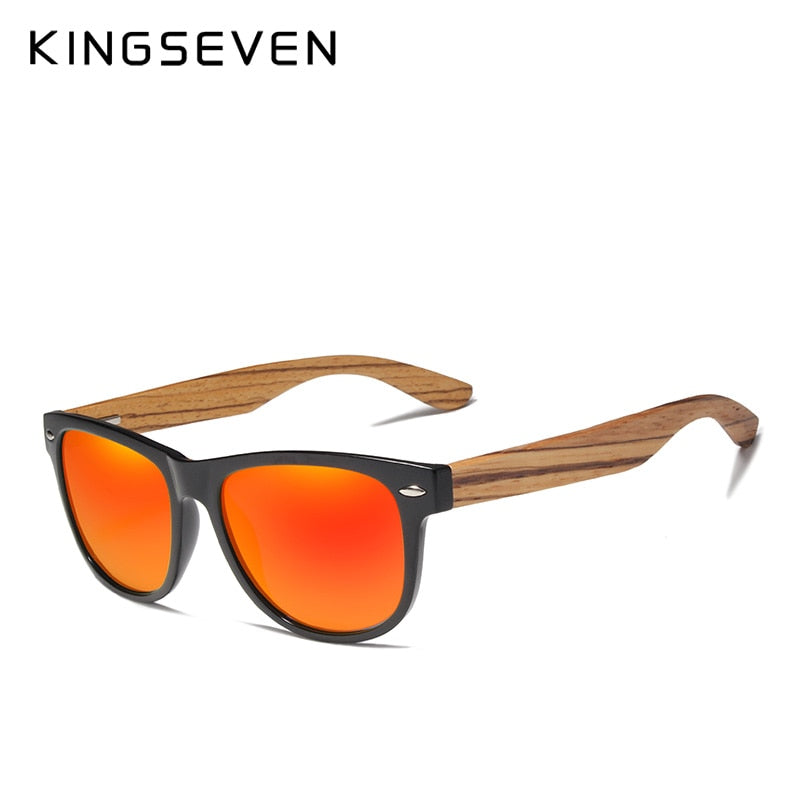 KINGSEVEN wooden sunglasses polarized UV400 protection