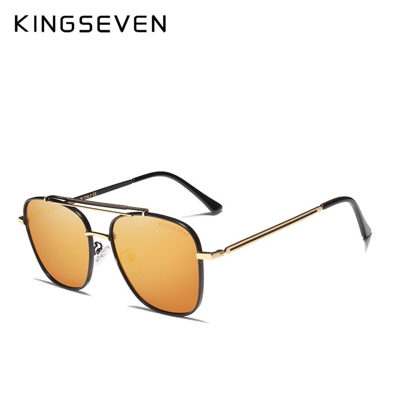 KINGSEVEN BRAND DESIGN Herren-Sonnenbrille Polarisiert Fashion UV400