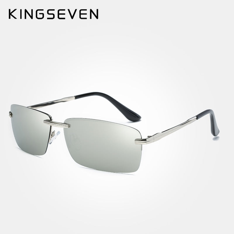 KINGSEVEN Rectangle Sunglasses Men Travel